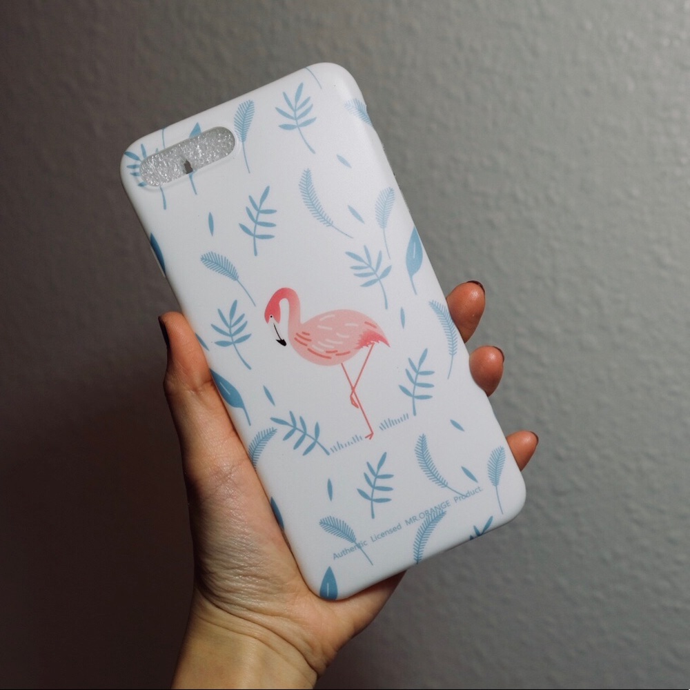 ✨iPhone 7&7plus✨ Flamingo Case